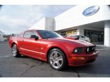 2008 Dark Candy Apple Red Ford Mustang GT Premium Coupe #42681751