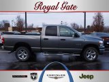 2008 Mineral Gray Metallic Dodge Ram 1500 Big Horn Edition Quad Cab 4x4 #42681609