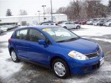 2009 Blue Metallic Nissan Versa 1.8 S Hatchback #42681967