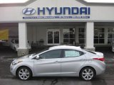 2011 Radiant Silver Hyundai Elantra Limited #42726168
