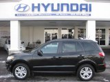 2011 Phantom Black Metallic Hyundai Santa Fe SE AWD #42726171