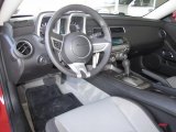 2010 Chevrolet Camaro LT Coupe Gray Interior