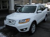 Frost White Pearl Hyundai Santa Fe in 2011