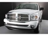 2008 Bright White Dodge Ram 1500 Big Horn Edition Quad Cab 4x4 #42752332