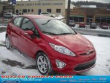 2011 Red Candy Metallic Ford Fiesta SES Hatchback #42752593