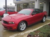 2010 Red Candy Metallic Ford Mustang V6 Convertible #42752842