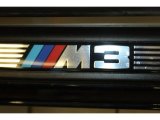 2003 BMW M3 Convertible Marks and Logos