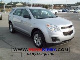 2011 Silver Ice Metallic Chevrolet Equinox LS AWD #42752900