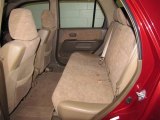 2002 Honda CR-V LX 4WD Saddle Interior