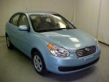 2010 Ice Blue Hyundai Accent GLS 4 Door #42752942