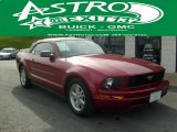 2006 Redfire Metallic Ford Mustang V6 Deluxe Convertible #42753165