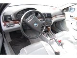 2005 BMW 3 Series 325i Sedan Grey Interior