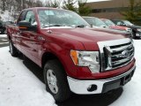 2011 Red Candy Metallic Ford F150 XLT SuperCab 4x4 #42809124