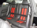 2011 Ford Mustang Shelby GT500 SVT Performance Package Coupe Charcoal Black/Red Interior