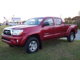 2007 Impulse Red Pearl Toyota Tacoma V6 PreRunner Double Cab #4276092
