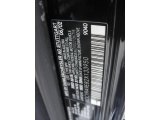 2002 G Color Code for Black - Color Code: 040