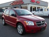 2007 Inferno Red Crystal Pearl Dodge Caliber SXT #4276091