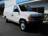 2001 Oxford White Ford E Series Van E250 Commercial #42808908