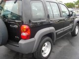 2002 Black Jeep Liberty Sport #391390