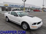 2009 Performance White Ford Mustang V6 Premium Coupe #42809859