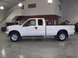 2005 Oxford White Ford F250 Super Duty XLT SuperCab 4x4 #42809509