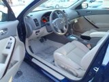 2011 Nissan Altima 2.5 S Coupe Blond Interior