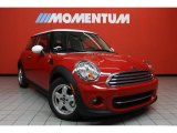 2011 Chili Red Mini Cooper Hardtop #42874005