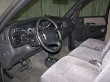 1998 Dodge Ram 1500 Laramie SLT Regular Cab 4x4 Black Interior