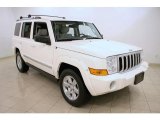 2008 Stone White Jeep Commander Limited 4x4 #42928715