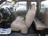 2008 Ford F250 Super Duty XL SuperCab Camel Interior