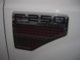 2008 Ford F250 Super Duty XL SuperCab Marks and Logos