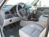 2011 Chevrolet Silverado 2500HD LTZ Crew Cab 4x4 Light Titanium/Dark Titanium Interior