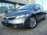 2010 Polished Metal Metallic Honda Civic EX Sedan #42928146