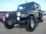 2006 Deep Beryl Green Pearl Jeep Wrangler Unlimited Rubicon 4x4 #42928152