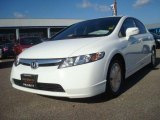 2007 Taffeta White Honda Civic Hybrid Sedan #42928155