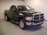 2005 Black Dodge Ram 1500 SLT Quad Cab 4x4 #42928632