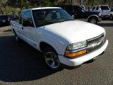 2002 Summit White Chevrolet S10 LS Extended Cab #42990306