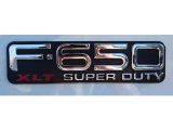 Ford F650 Super Duty 2008 Badges and Logos