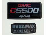 2007 GMC C Series TopKick C5500 Crew Cab 4x4 Dump Truck Marks and Logos