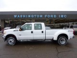 2011 Oxford White Ford F350 Super Duty XL Crew Cab 4x4 Dually #42990363