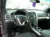 2011 Ford Explorer XLT 4WD Charcoal Black Interior
