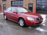 2003 Nissan Altima Sonoma Sunset Red