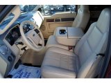 2009 Ford F250 Super Duty Lariat Crew Cab 4x4 Camel Interior
