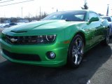 2011 Synergy Green Metallic Chevrolet Camaro SS Coupe #42990127