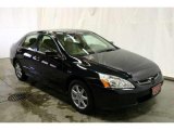 2003 Nighthawk Black Pearl Honda Accord EX V6 Sedan #42990200