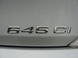 2004 BMW 6 Series 645i Convertible Marks and Logos