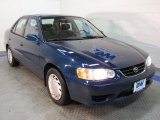 2001 Indigo Ink Blue Pearl Toyota Corolla LE #42990561