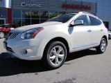 2011 Pearl White Nissan Rogue SV #42990296