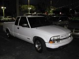 2002 Summit White Chevrolet S10 LS Extended Cab #42991010