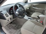 2011 Toyota Corolla LE Bisque Interior